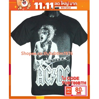 เสื้อวง Ac/Dc เสื้อวงร็อค เมทัล สากล เสื้อวินเทจ acdc เอซี/ดีซี ADC740