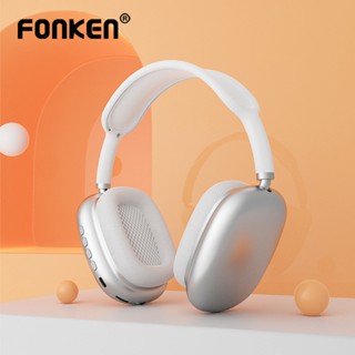 Fonken P9 หูฟังบลูทูธไร้สาย พร้อมไมโครโฟน ตัดเสียงรบกวน สําหรับเล่นเกม เล่นกีฬา