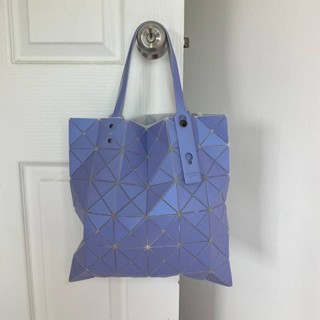 BAO BAO ISSEY MIYAKE MATTALIC FROST TOTE BAG