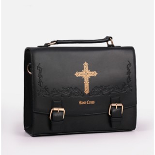 Cross Lolita JK Academy Wind Uniform Bag  JKLolita Dual-use Bag  cute small bag soft girl cute girl shoulder bag College