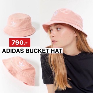 Adidas Originals Trefoil Bucket Hat (GN4906) อาดิดาส หมวกปีก สีชมพู ลิขสิทธิ์แท้ 100%