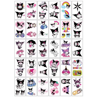 Tattoo Sticker แทททู ลายการ์ตูนลิขสิทธิ์ แทททูสติ๊กเกอร์ สไตล์เกาหลี ลายน่ารัก พร้อมส่งในไทย