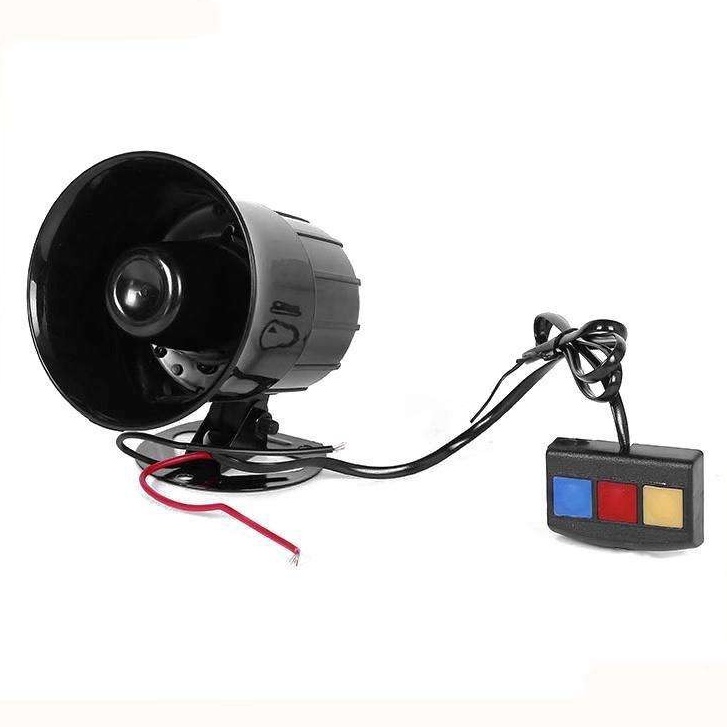 พร้อมส่ง แตรไซเรน 3เสียง 110dB 12V 30W มอเตอร์ไซค์ /รถยนต์ 12V - รูปที่ 2