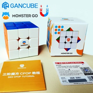 🔥FlashSale🔥 รูบิก รูบิค Monster Go EDU Magnetic 3x3 GAN 3x3 M Cube Rubik 🧲 มีแม่เหล็ก MG