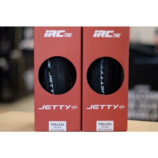 ยางนอกเสือหมอบ ขอบพับ IRC รุ่น JETTY PLUS ขอบดำ 700x25C