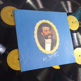 แผ่นเสียง 12 นิ้ว 7 LP Johann Strauss 1825 - 1899 รวมเพลงคลาสสิคยอดนิยมตลอดกาล boxset 7 แผ่นทดลองฟังได้ครับ