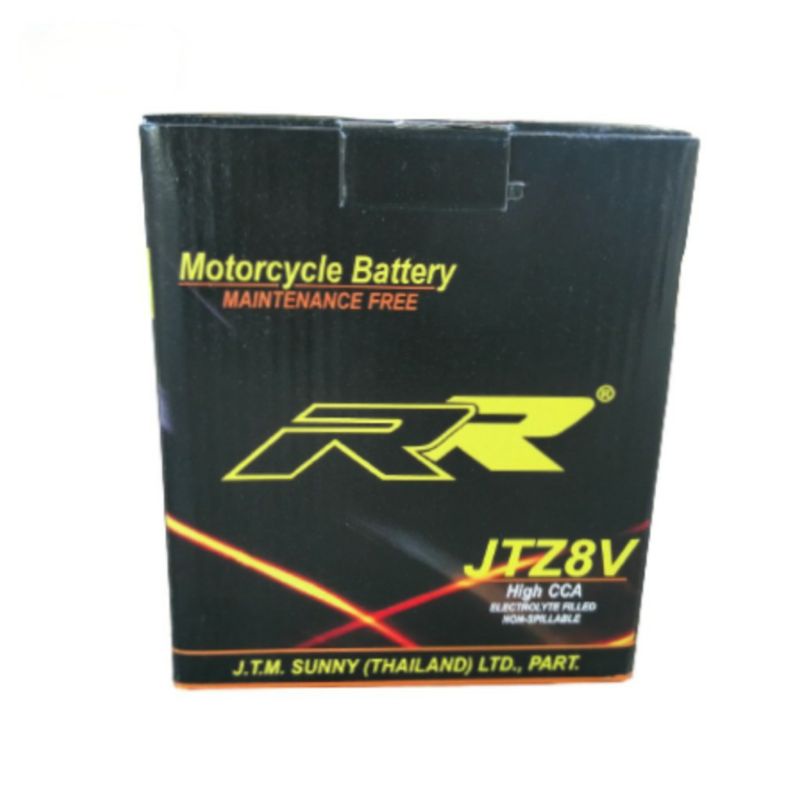 BATTERY RR JTZ8V,Z8 ,XMax300,แบตเตอรี่แห้ง 12V7.4Ah ราคา ถูกที่สุด ดีลบีเคเค แกลเลอรีภาพที่ 9