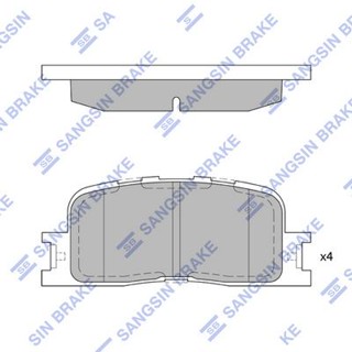 ผ้าดิสเบรคหลัง LEXUS ES300 ES330 CAMRY ACV30 ACV36 2001-2006 HARRIER MCU10 2001- WISH ANE10 2003- ZGE20 2009- HI-Q