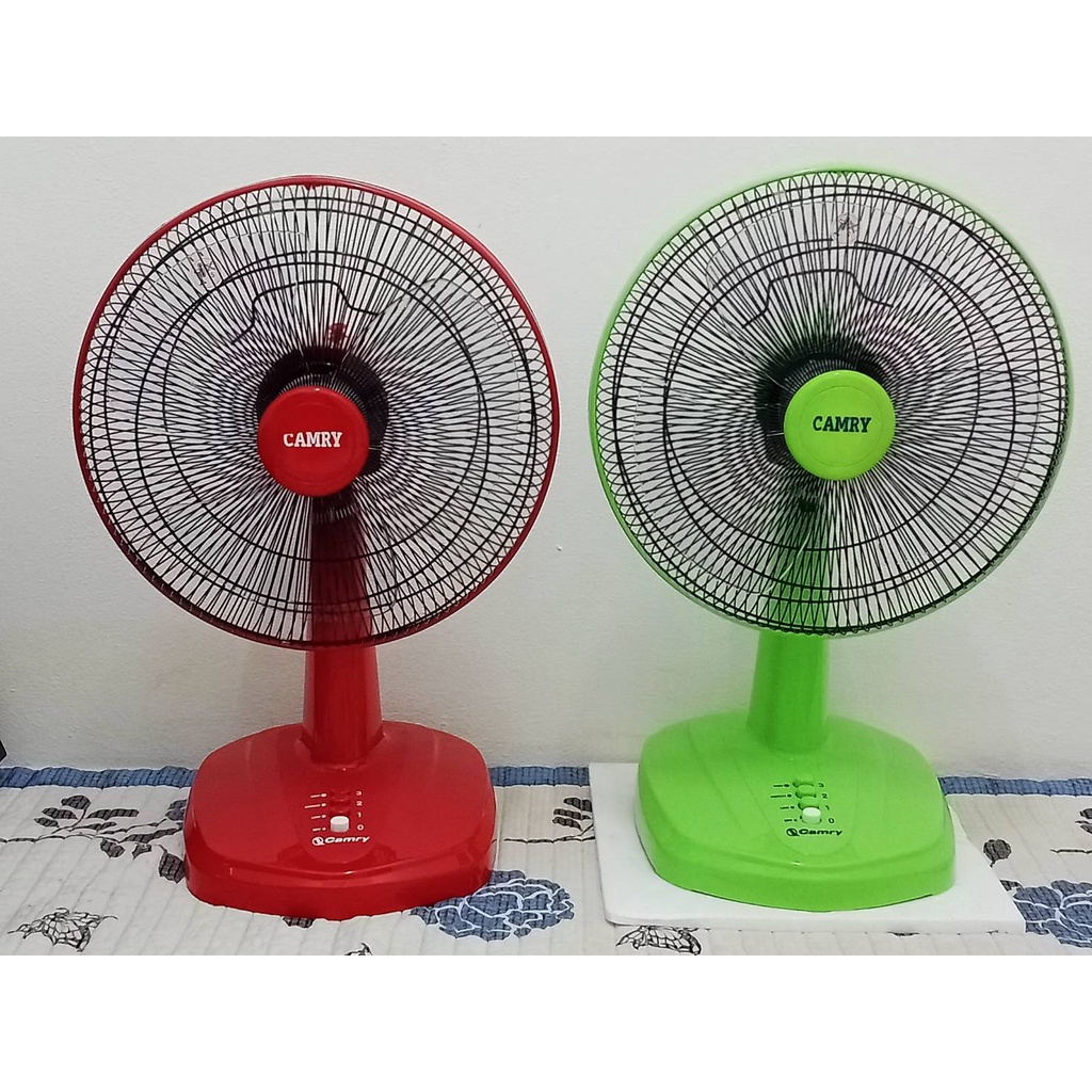 พัดลม Camry 16นิ้ว ตั้งโต๊ะและสไลด์ รุ่น SM-16-01/SMS-1601 รับประกันมอเตอร์1ปี