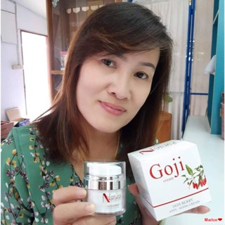 จัดส่งตรงจุด(ซื้้อ1แถม1) โปรหยุดหน้าแก่ Goji Cream ครีมลดริ้วรอยสารสกัดจากธรรมชาติ