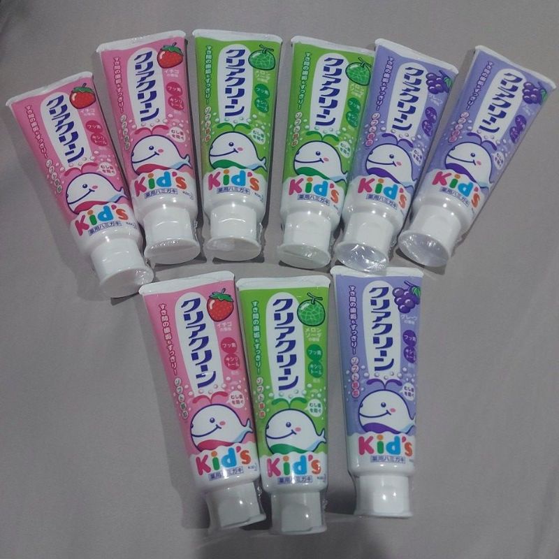 (พร้อมส่ง) ยาสีฟันเด็กญี่ปุ่น KAO Kid's 70g.