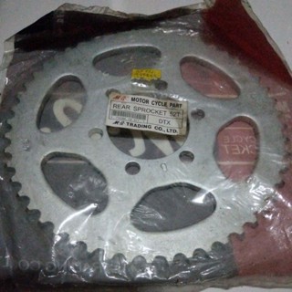 เฟืองเกียร์หลัง สําหรับ Yamaha DTX DT100 DT125 DT 100 125 X 428 50T 52T 55T 50 52 55T รู 66