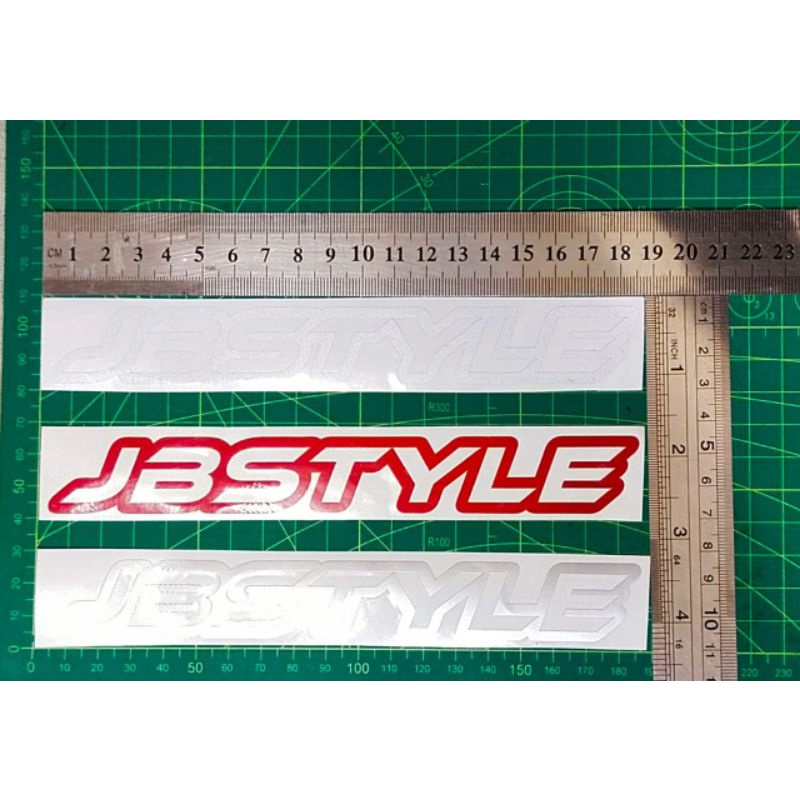 STIKER JB STYLE STIKER CUTTING STIKER รีเซ็ต