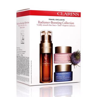 CLARINS  เอสเซ้นส์สารสกัดจากคลารินส์ และครีมกลางวัน สามชิ้น