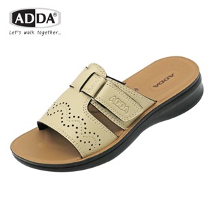 ADDA PU รองเท้าแตะลำลองแบบสวม รุ่น 74808W1 (ไซส์ 35-40)