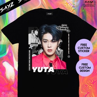 เสื้อยืดแฟชั่น Kaos Yuta Nct 127 Nct 2020 Resonance Pt2มาถึง Ver Nctzen Kaos Kpop Custom Kaos KpopStreetwear ผู้ชาย T เส