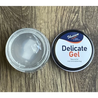 Shucare Delicate Gel 50 ml. ครีมทำความสะอาดและบำรุงหนังแท้ หนังวัว หนังแกะ หนังคาร์เวียร์
