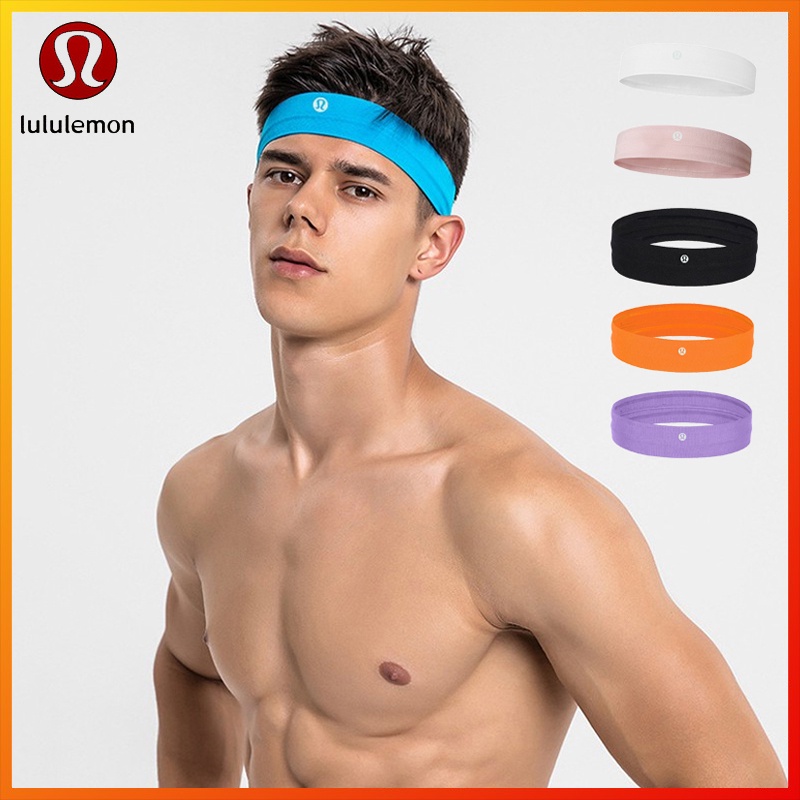 Lululemon New Sports HAIR BAND Yoga Fitness HAIR BAND สําหรับระบายอากาศและการดูดซึมเหงื่อ