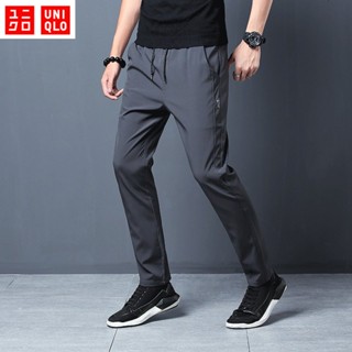 M-5XL Uniqlo กางเกงวอร์ม ลําลอง ทรงหลวม คลาสสิก ฤดูร้อน สําหรับผู้ชาย เหมาะกับการวิ่ง เล่นกีฬา