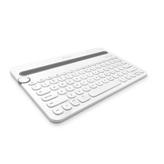 Logitech K480 สีขาว Multi-Device Bluetooth Keyboard (คีย์บอร์ดบลูทูธ)ไทย/Eng