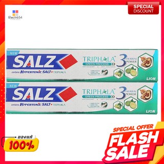 ซอลส์ ยาสีฟัน สูตรตรีผลา 160 กรัม แพ็คคู่Salz Toothpaste Triphala Formula 160 g. Twin Pack