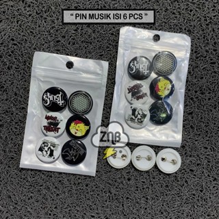 เข็มกลัด PIN PIN PIN BUTTON MINI BAND ACDC/Music