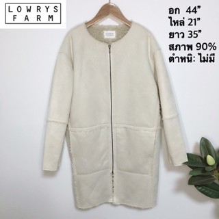 LOWRYS FARM โค้ทชามัวร์ บุแกะเทียมด้านใน