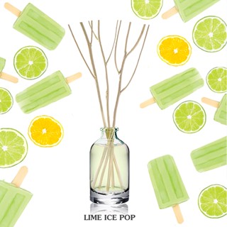 ก้านไม้หอมปรับอากาศขนาดมินิ 15ml LEMON ICE POP เลม่อนไอซ์ ป๊อบ