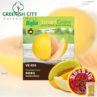 GNC-Baba Smart Grow seeds: VE-054 Golden Melon vege SEED Appro/สวน์/ม็อบ/แจ็คเก็ต/สร้อยข้อมือ/กระโปรง/ด 9F81