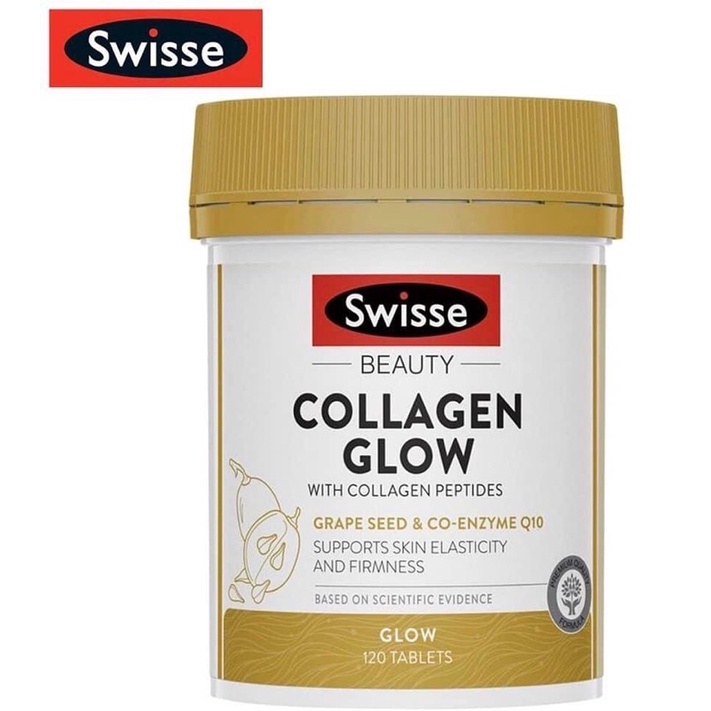 Swisse Collagen Glow With Collagen Peptides 120Taplets