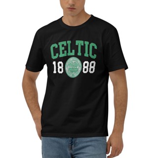 เสื้อยืดพิมพ์ลายCeltic Football Club Graphic Tshirt กว่าขนาด Man ผู้ชายเสื้อมังงะ Plus ขนาดชายเสื้อ