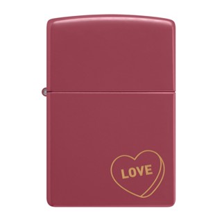 48494 Zippo Love Design ของแท้ รับประกันตลอดชีวิต นำเข้าและจำหน่ายโดยตัวแทนจำหน่าย