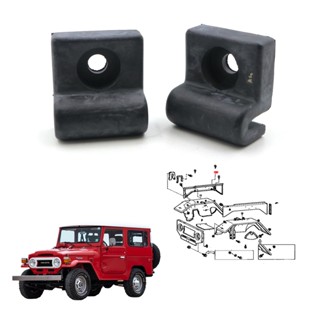 ยางกันชนกระโปรงหน้า โตโยต้า แลนด์ครุยเซอร์ J40 1คู่ Toyota Land Cruiser BJ40 FJ43 FJ45 HJ47 ปี 2503-2527 / 1960-1984