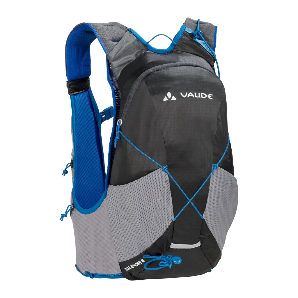 VAUDE Trail Spacer 8 - Iron กระเป๋าเป้ เทรล ใช้ในชีวิตประจำวัน ขนาด 8 ลิตร สำหรับทุกเพศทุกวัย