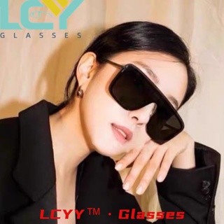 Lcyy2023 ใหม่ แว่นตากันแดด กรอบสี่เหลี่ยม ขนาดใหญ่ สไตล์ยุโรป และอเมริกา ย้อนยุค แฟชั่น 381