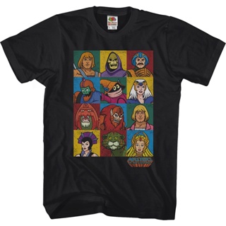 เสื้อยืดพิมพ์ลาย Masters Of The Universe Characters Shirt เสื้อยืดสวยๆ เสื้อแฟชั่นผญ