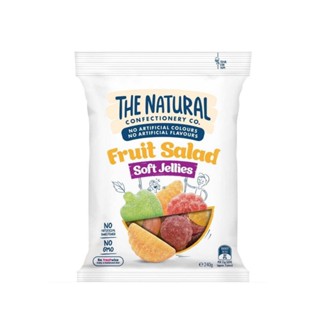 Fruit salad soft jellies 240g - The natural