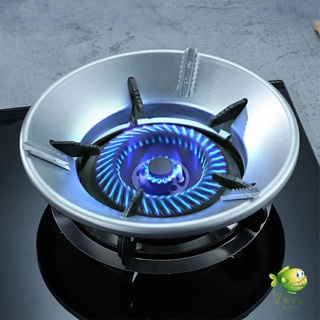 YOYO แหวนกันลมเตาแก๊ส อุปกรณ์เสริมเตาแก๊สประหยัดพลังงาน Gas stove windproof ring