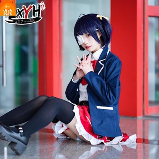 ▣☬Anime Love, Chunibyo &amp; Other Delusions Takanashi Rikka Cosplay ชุดคอสเพลย์ ชุดนักเรียน ญี่ปุ่น Uniform ชุด JK ชุด Hall