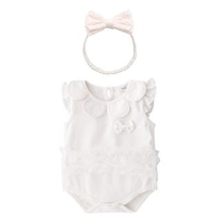 ชุด romper เด็ก ลายลูกไม้ tutu สุดน่ารัก
