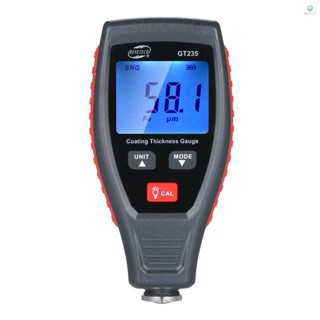 Benetech GT235 เครื่องวัดความหนาสี เคลือบ LCD 0~1800μm พร้อมใหม่ 11.28