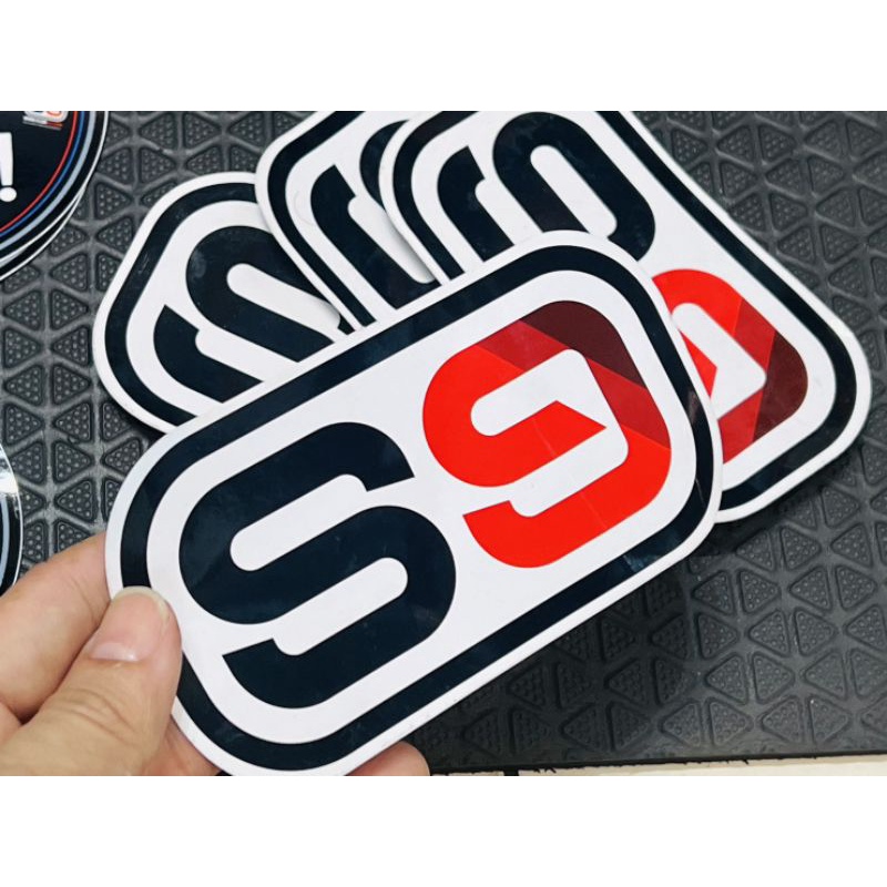 สติ้กเกอร์ แท้ ติดรถ สติ๊กเกอร์แต่ง S9 เอส ไนน์ sticker car แต่งรถ สติกเกอร์ สติกเกอร์