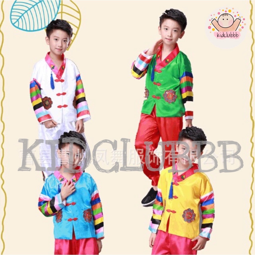 ชุดเกาหลีเด็กผู้ชาย ชุดเกาหลีเด็ก ชุดประจำชาติเกาหลีเด็กผู้ชาย ชุดฮันบกเด็กผู้ชาย พร้อมส่งจากไทย