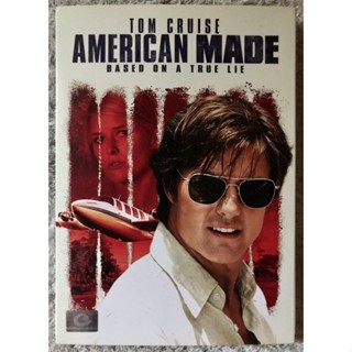 DVD American Made. ดีวีดี อเมริกันเมด (ทอมครูซ) (พากย์ไทย+อังกฤษ+ซับไทย) (แนวแอคชั่นสร้างจากเรื่องจริง)