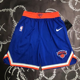 เสื้อกีฬาบาสเก็ตบอล กางเกงขาสั้น ลายทีม NBA York Knicks TR22HGR3 2021-22 PEgcjc75MJjlol85 สีฟ้า สําหรับผู้ชาย