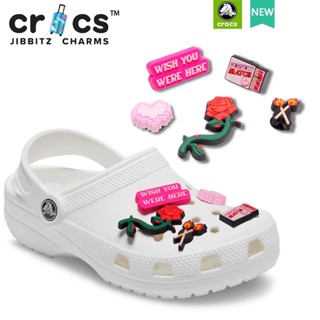 crocs jibbitz set charms Valentines Girly ตัวติดรองเท้า แท้ คุณภาพสูง จิ๊บบิทซ์ เซ็ต 5 ชิ้น