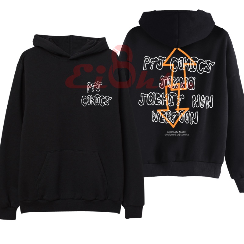 Ptj COMICS Park Hyung Seok เสื้อแจ็คเก็ตสเวตเตอร์มีฮู้ดเกาหลี Made