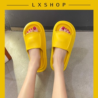 LxShop มาใหม่!!รองเท้าแตะ สีพื้น รองเท้าพื้นนิ่มสวมใส่สบาย🦋 รองเท้าแตะหญิงใส่อยู่บ้านหรือใส่ที่ทำงานชิวสุดๆ✨