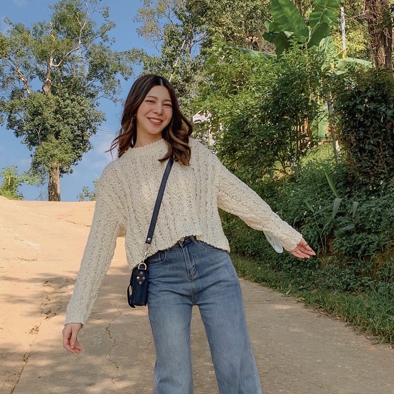 เสื้อกันหนาว STIMY TOP by Modishop | Shopee Thailand