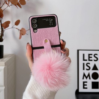 เคสโทรศัพท์มือถือ ผ้ากํามะหยี่ขนนิ่ม กันกระแทก พร้อมแหวน หรูหรา สําหรับ Samsung Z Flip4 Z Flip3 ZFlip4 ZFlip3